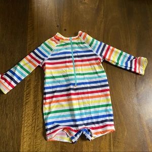 Primary Rainbow Swimsuit 6/12
